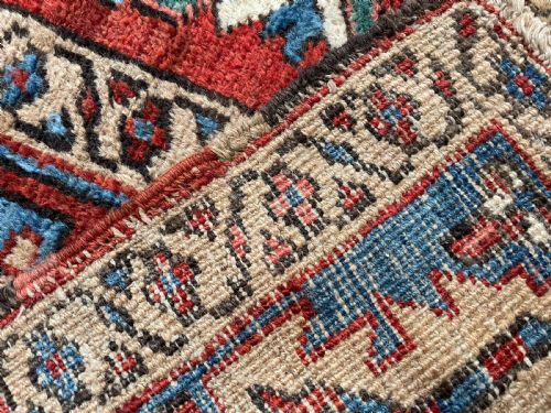 ANTIQUE BAKSHAISH CARPET - ADDITIONAL PHOTO 1