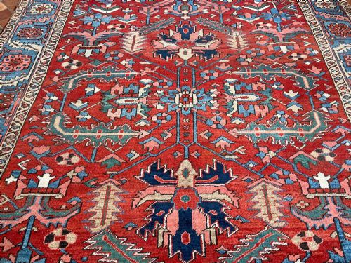 ANTIQUE BAKSHAISH CARPET - ADDITIONAL PHOTO 4