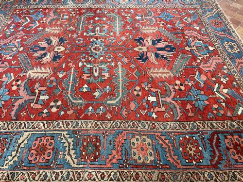 ANTIQUE BAKSHAISH CARPET - ADDITIONAL PHOTO 5