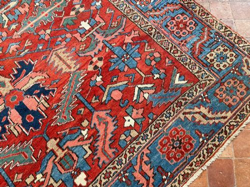 ANTIQUE BAKSHAISH CARPET - ADDITIONAL PHOTO 7