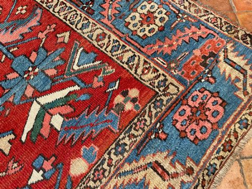 ANTIQUE BAKSHAISH CARPET - ADDITIONAL PHOTO 8