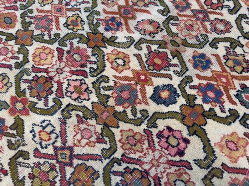 ANTIQUE MAHAL CARPET - ADDITIONAL PHOTO 3