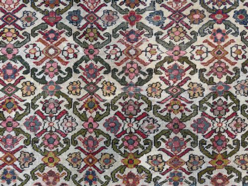 ANTIQUE MAHAL CARPET - ADDITIONAL PHOTO 7