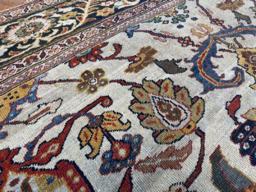 ANTIQUE MAHAL CARPET - ADDITIONAL PHOTO 5