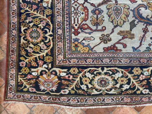ANTIQUE MAHAL CARPET - ADDITIONAL PHOTO 6