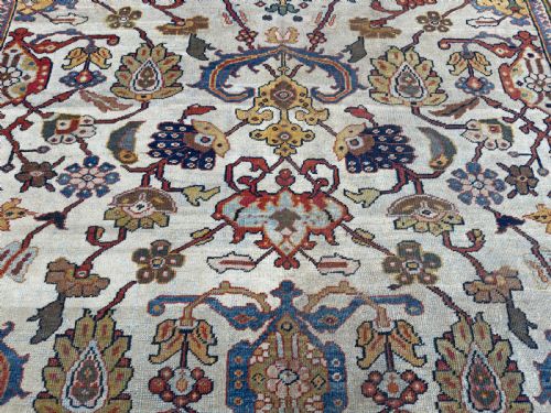 ANTIQUE MAHAL CARPET - ADDITIONAL PHOTO 11