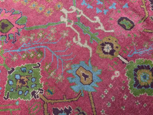 ANTIQUE DONEGAL CARPET - ADDITIONAL PHOTO 6