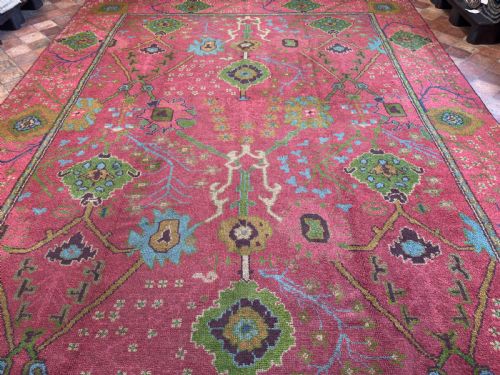 ANTIQUE DONEGAL CARPET - ADDITIONAL PHOTO 7