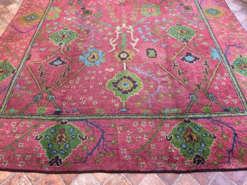 ANTIQUE DONEGAL CARPET - ADDITIONAL PHOTO 8