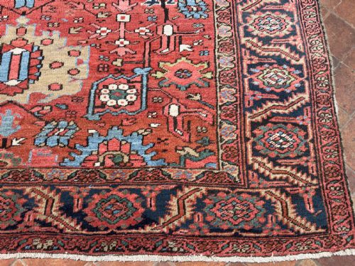 RARE ANTIQUE HERIZ CARPET - ADDITIONAL PHOTO 1