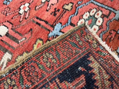 RARE ANTIQUE HERIZ CARPET - ADDITIONAL PHOTO 7