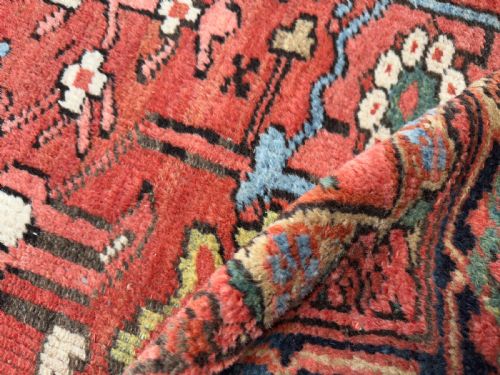 RARE ANTIQUE HERIZ CARPET - ADDITIONAL PHOTO 8