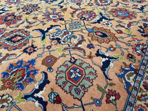 ANTIQUE TABRIZ CARPET - ADDITIONAL PHOTO 4