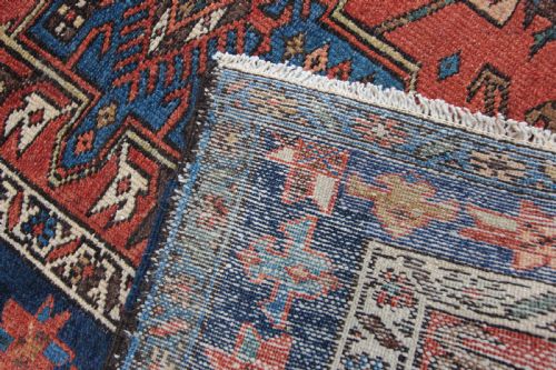ANTIQUE KARAJA LONG RUG - ADDITIONAL PHOTO 1