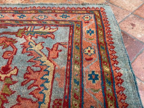 ANTIQUE USHAK RUG - ADDITIONAL PHOTO 6