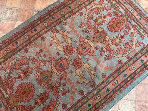 ANTIQUE USHAK RUG - ADDITIONAL PHOTO 7
