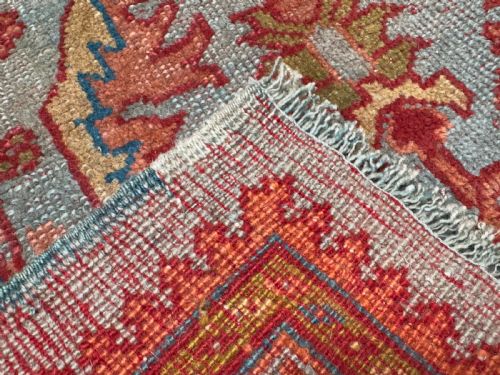 ANTIQUE USHAK RUG - ADDITIONAL PHOTO 8