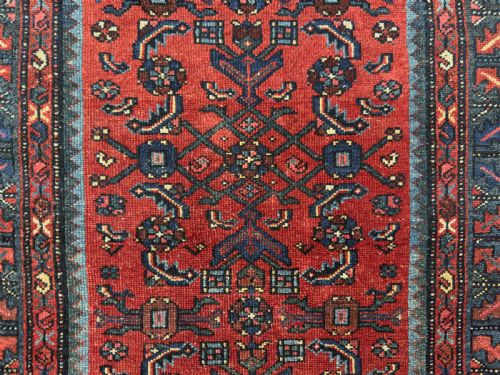 ANTIQUE HAMADAN RUG - ADDITIONAL PHOTO 2
