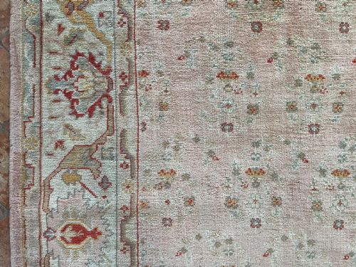 ANTIQUE USHAK CARPET - ADDITIONAL PHOTO 3