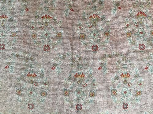 ANTIQUE USHAK CARPET - ADDITIONAL PHOTO 6