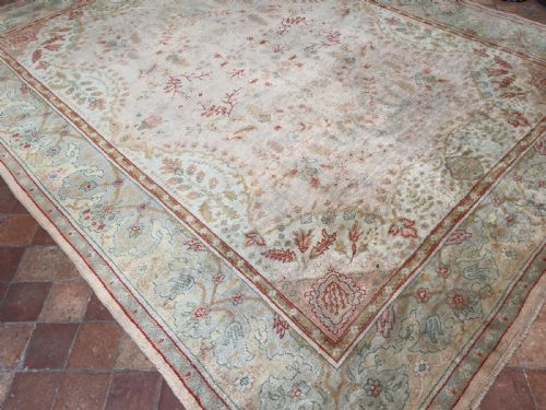 RARE ANTIQUE USHAK CARPET - ADDITIONAL PHOTO 11