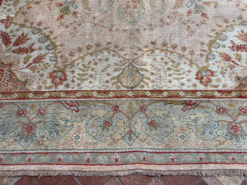 RARE ANTIQUE USHAK CARPET - ADDITIONAL PHOTO 14