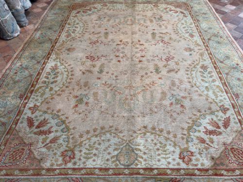 RARE ANTIQUE USHAK CARPET - ADDITIONAL PHOTO 15