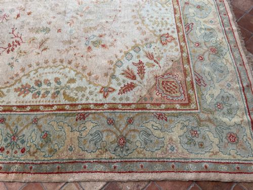 RARE ANTIQUE USHAK CARPET - ADDITIONAL PHOTO 16