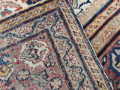 ANTIQUE MAHAL CARPET - ADDITIONAL PHOTO 2