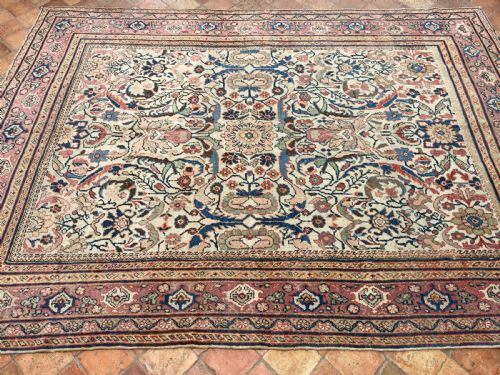 ANTIQUE MAHAL CARPET - ADDITIONAL PHOTO 3