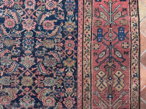 ANTIQUE FARAHAN CARPET - ADDITIONAL PHOTO 3