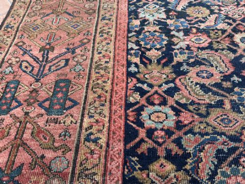 ANTIQUE FARAHAN CARPET - ADDITIONAL PHOTO 5
