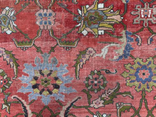 ANTIQUE ZIEGLER CARPET - ADDITIONAL PHOTO 5