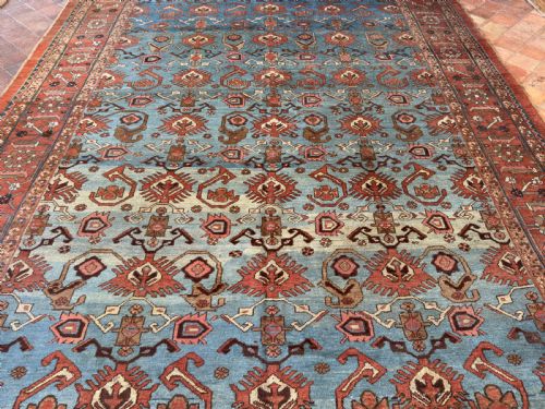 RARE ANTIQUE BAKSHAISH CARPET - ADDITIONAL PHOTO 2