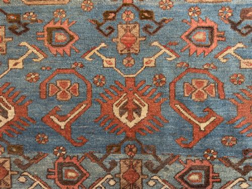 RARE ANTIQUE BAKSHAISH CARPET - ADDITIONAL PHOTO 7
