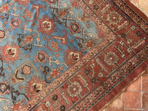 RARE ANTIQUE BAKSHAISH CARPET - ADDITIONAL PHOTO 12