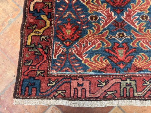 ANTIQUE HAMADAN RUNNER - ADDITIONAL PHOTO 1