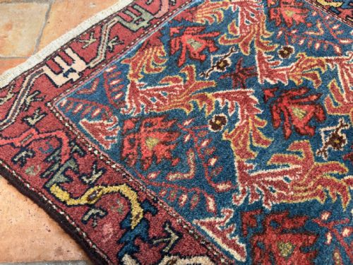 ANTIQUE HAMADAN RUNNER - ADDITIONAL PHOTO 6