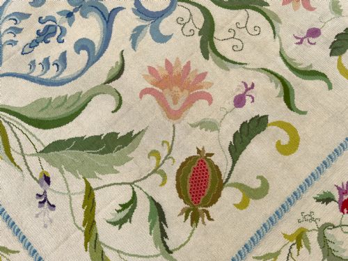 RARE PORTUGUESE NEEDLEPOINT - ADDITIONAL PHOTO 4