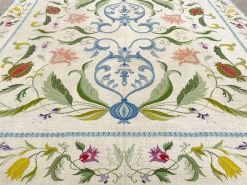 RARE PORTUGUESE NEEDLEPOINT - ADDITIONAL PHOTO 8
