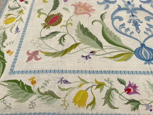 RARE PORTUGUESE NEEDLEPOINT - ADDITIONAL PHOTO 9