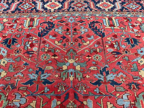ANTIQUE HERIZ CARPET - ADDITIONAL PHOTO 5