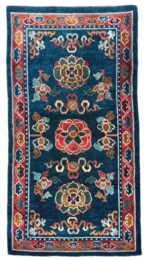 Antique Tibetan Khaden Rug