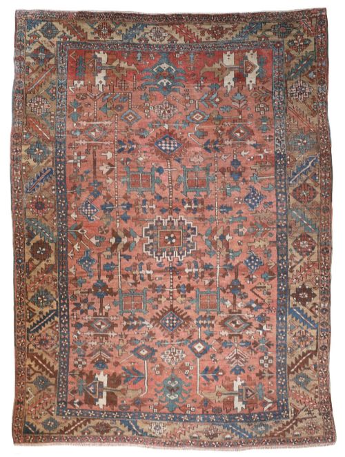 Antique Heriz Carpet