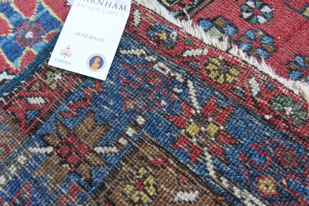 Antique Karaja rug, Persian, circa 1910 View II