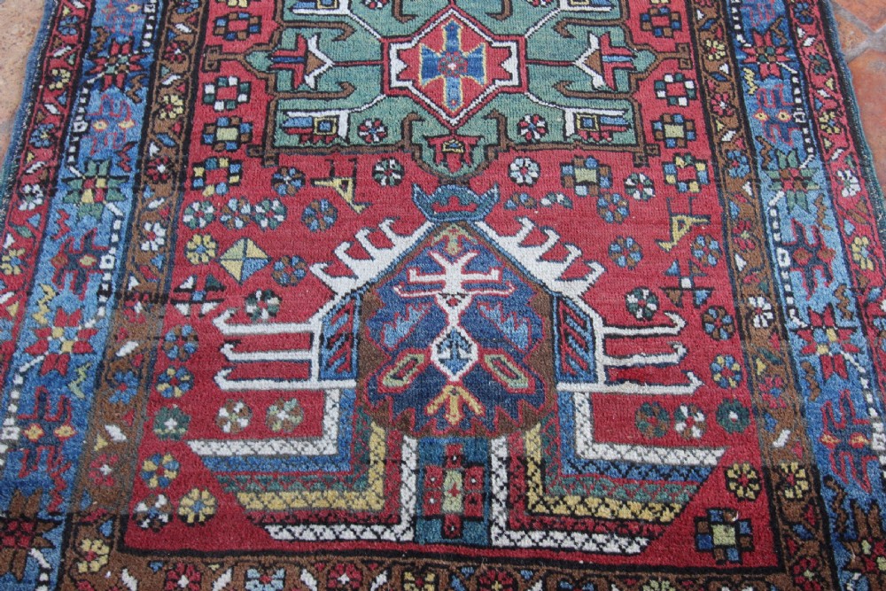 Antique Karaja rug, Persian, circa 1910 View V