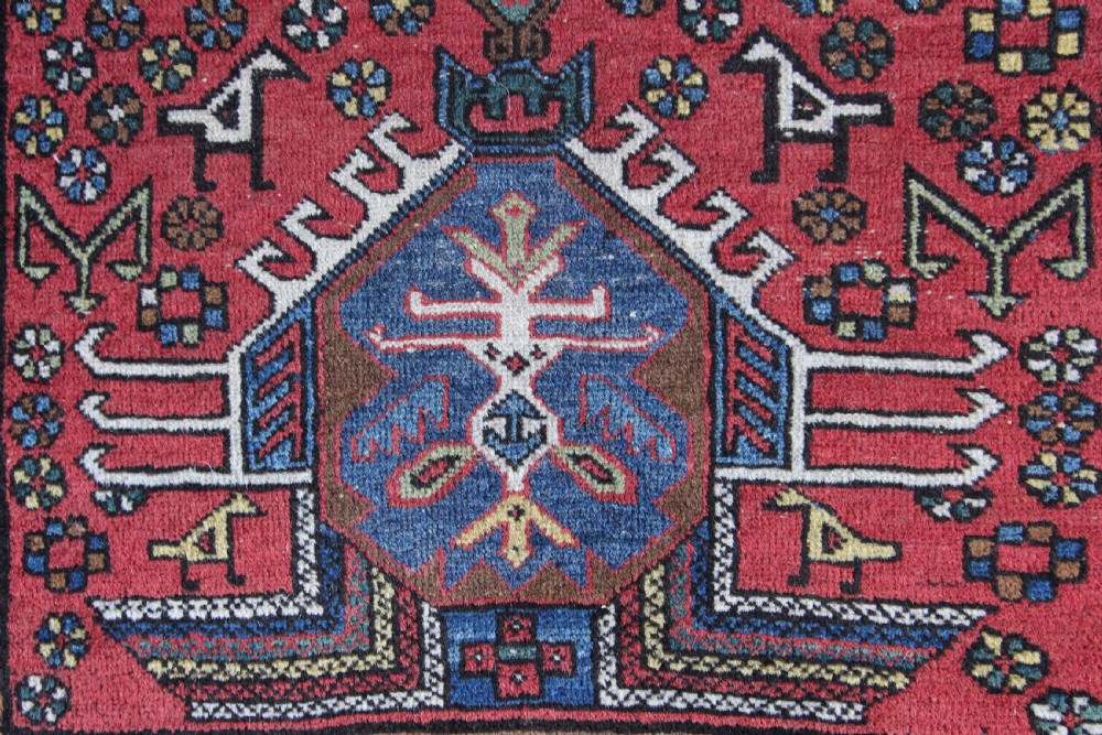Antique Karaja rug, Persian, circa 1910 View VI