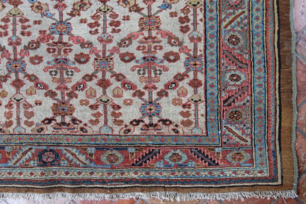 Antique Bakshaish rug, Persian, circa 1880 View II