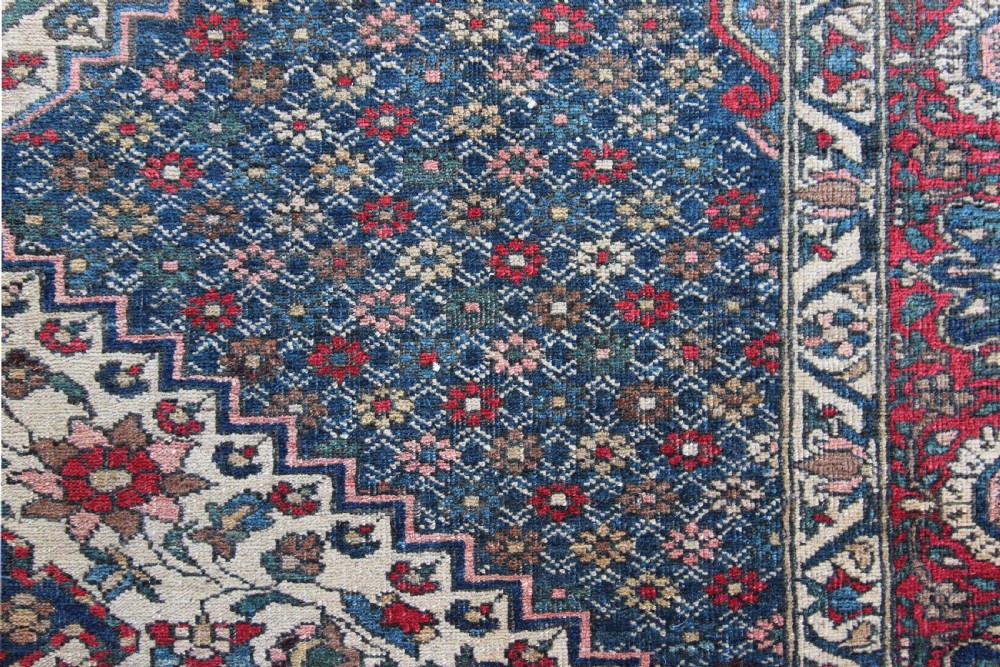 Antique Baktiari rug, Persian, circa 1900 View VII