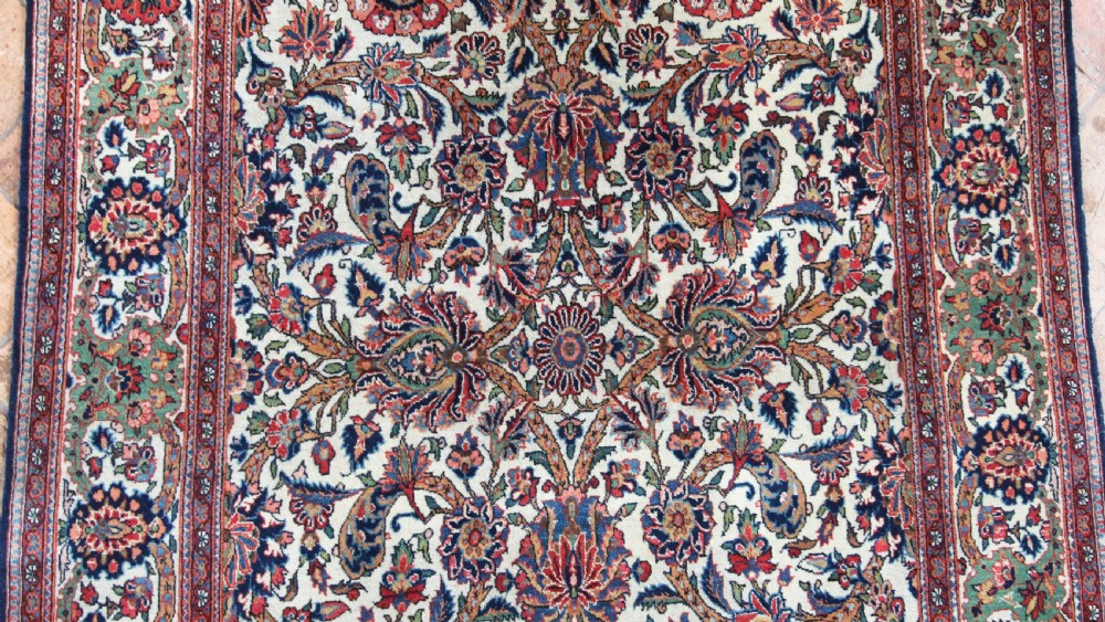 Antique Kashan rug, Persia View VI